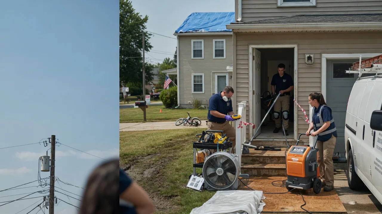 Water Damage Repair in Gridley, KS near me